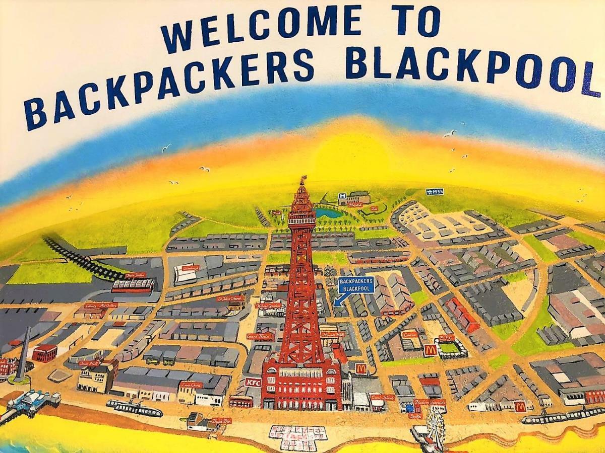 Backpackers Blackpool Hotel & Suites Екстер'єр фото